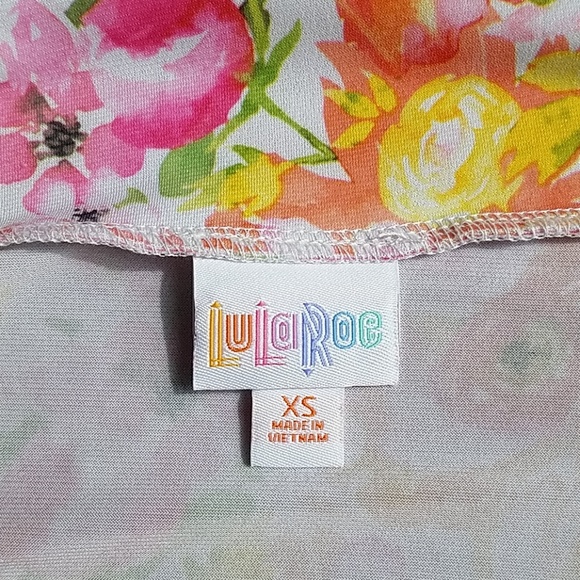 Lularoe floral Azure - Picture 2 of 3